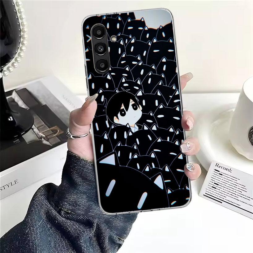 Game O-Omori Cartoon Phone Case For Samsung Galaxy A13 A14 A15 A16 A17 A53 A54 A55 A56 A57 A33 A34 A35 A36 A37 A23 A24 A25 A26 G