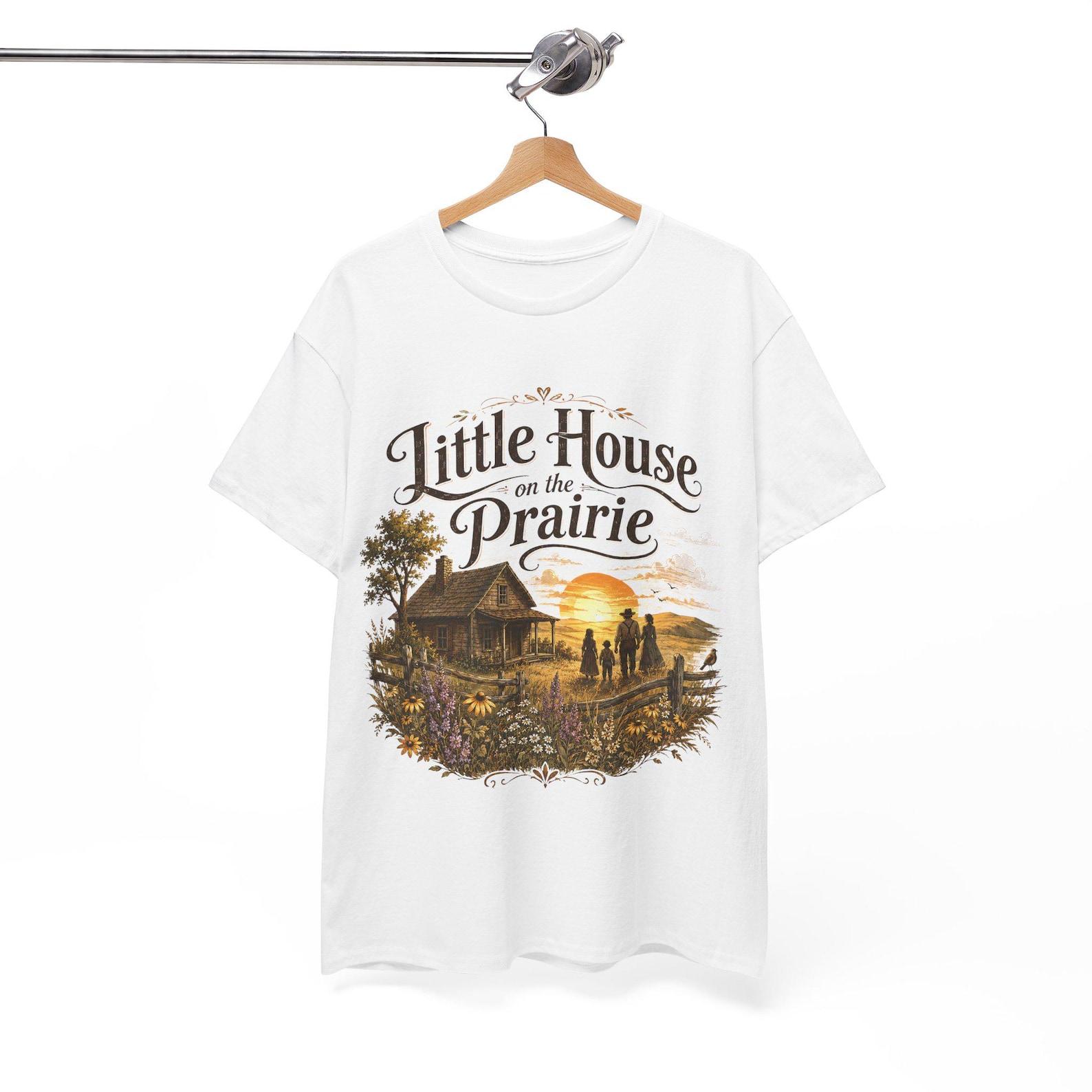 Little House On The Prairie Inspired Graphic Design T shirt 2XL