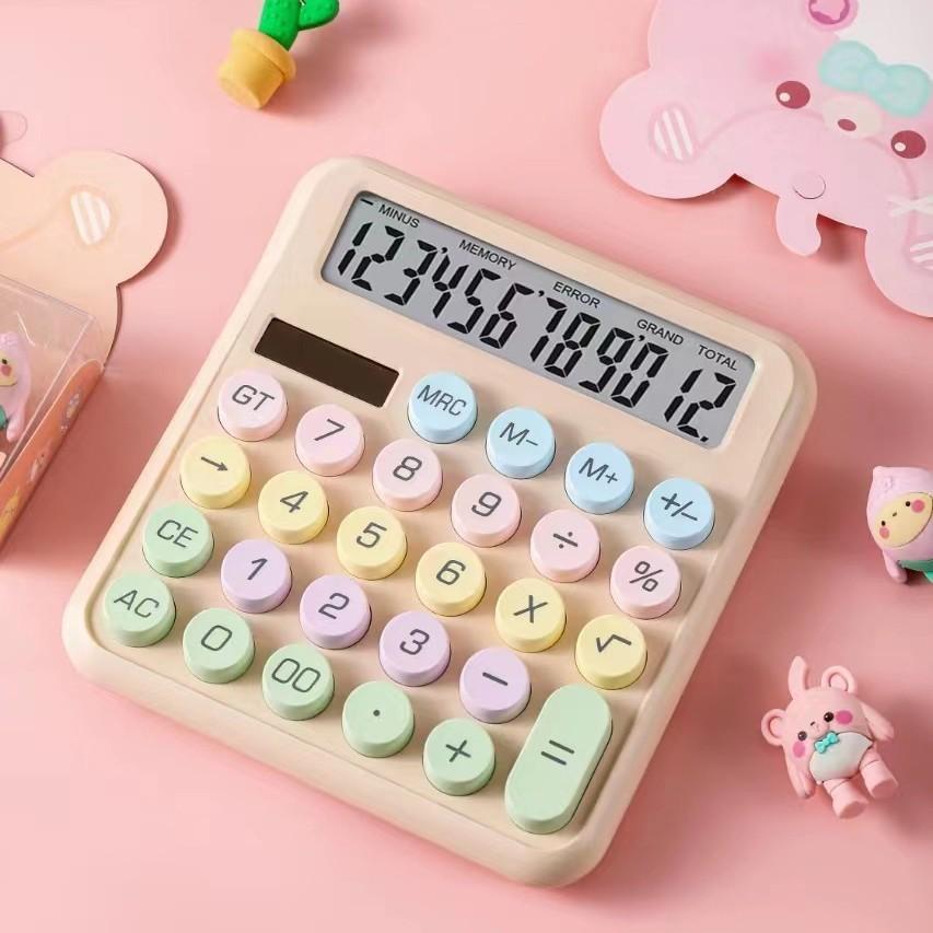 Power Dual Solar Scientific Calculator Large Buttons Accounting Math Teaching