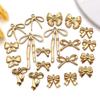 Stainless Steel Bow Pendant Charm for DIY Jewelry Bracelet/Necklace