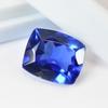 Natural Blue Tanzanite Loose Gemstone 7.50 Ct Cushion Shape Tanzanian for Jewelry Making and Crafts