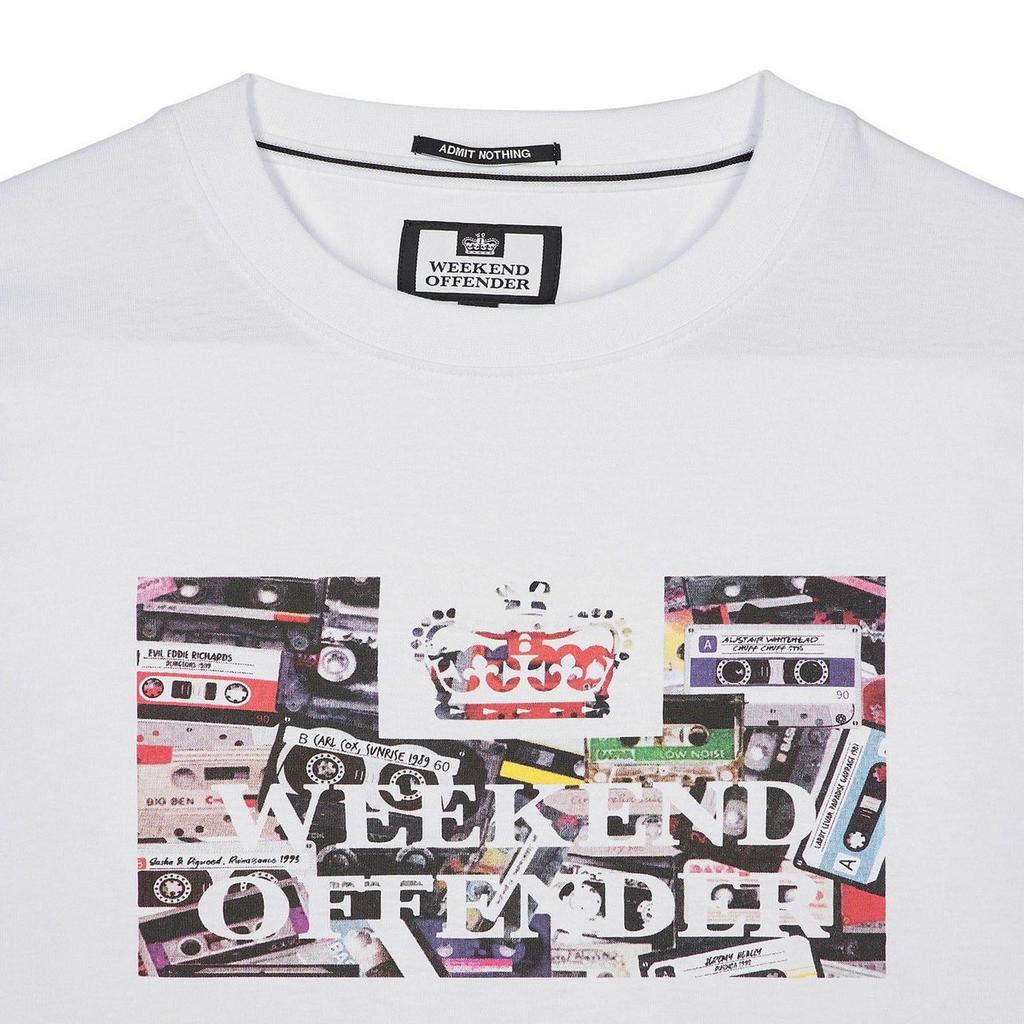 Weekend Offender Mens Keyte Graphic Print T-Shirt