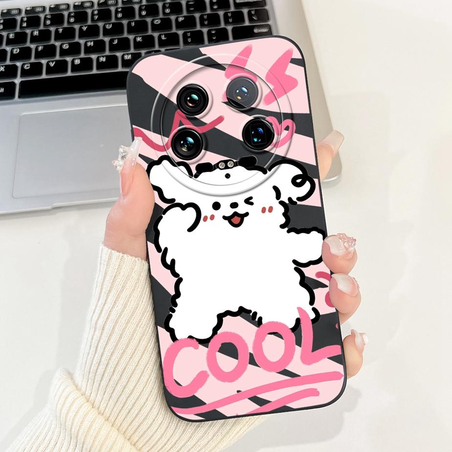 For Xiaomi 14 Ultra Case Mi 13 Ultra Unique Cartoon Cover Shockproof Phone Case For Xiaomi 13 Ultra Mi 13Ultra 14Ultra Soft Bags