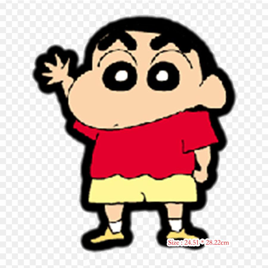 

Железо на переводе Шин-Чан нашивки для одежды футболка «сделай сам» аппликация теплопередача виниловые наклейки принцессы