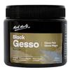 Mont Marte Black Gesso 16.5 Oz (500 Ml), Universal Primer, Suitable for All Paints Including Acrylics and Oils