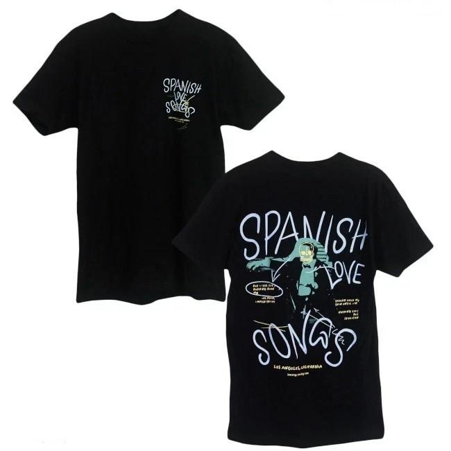 2 Sides Spanish Love Songs Poster Tour T Shirt Black Unisex S-5XL HT691 M