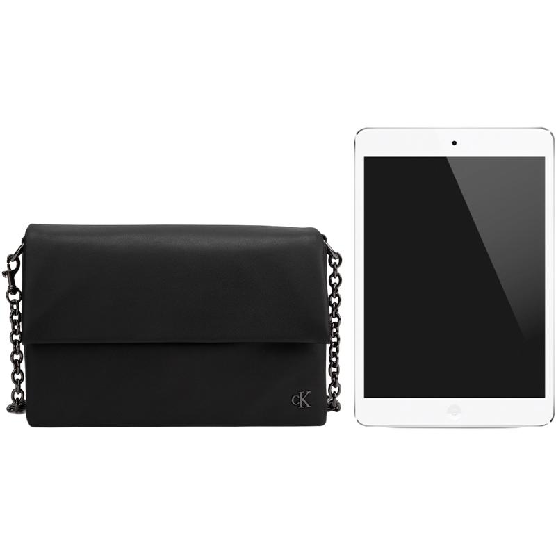 New CALVIN KLEIN Synthetic Material Crossbody Bag Women's Ink Night Black DH3571-UB1