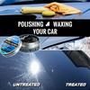 Hochwertiges schwarzes Autowachs- und Polier-Set - entfernt Kratzer, bietet Schutz mit hohem Glanz, erhöht die Helligkeit