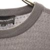 Emporio Armani Silk Blend Short sleeve knit 46 Gray Men's Used