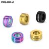 RISK Fahrrad Integrierte Scheibenbremse Einstellscheibe M6 Titanschraube Spacer Mountain Folding Bike Bremsklemme XT Scheibenbremse