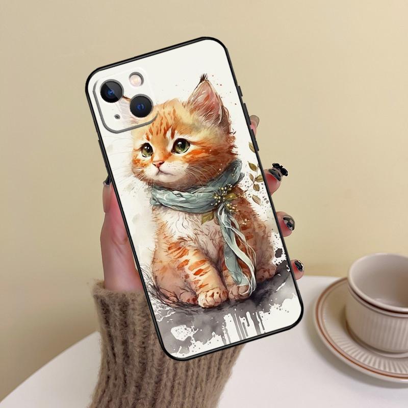 Kitted Cats Cute Phone Case For iPhone 14 Pro Max 17 Air 16 15 11 12 13 Pro Max Mini 16 Plus 16e Cover Funda