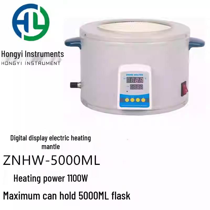 Intelligent Digital Magnetic Stirring Heating Mantle ZNHW-II - Lab Flask Heater with Constant Temperature Control
