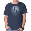 Unisex Crew Neck T-Shirt Odin's Ravens Graphic Short Sleeve Casual Tee