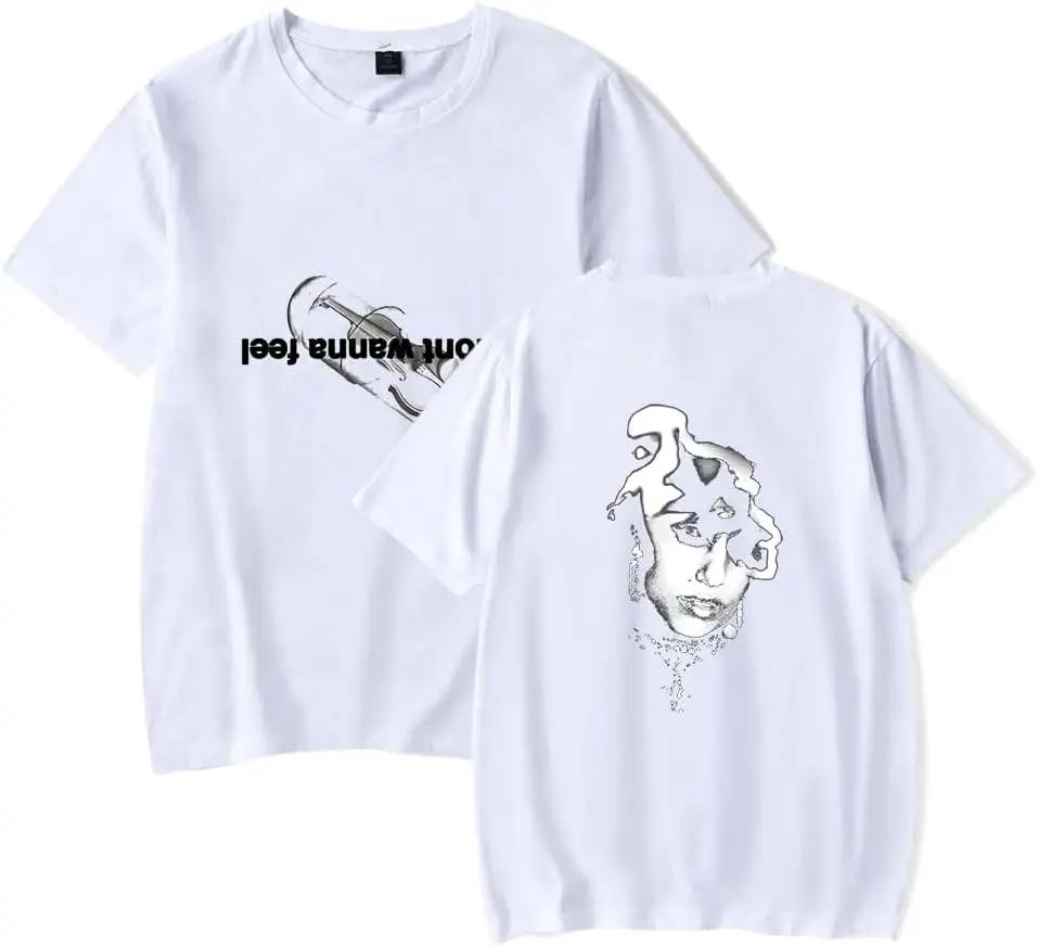 

Raye Merch Эскапизм Футболка с коротким рукавом Классический принт Топ Футболка Унисекс S