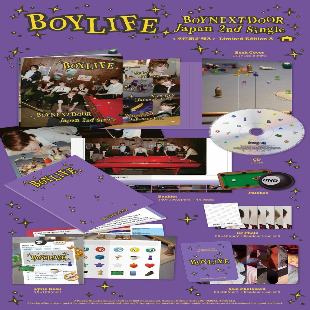 BOYNEXTDOOR - Japan 2nd Single Album [BOYLIFE]