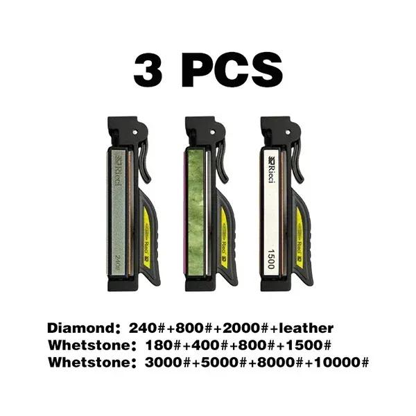 Kitchen Fixed Knife Sharpener Professional Sharpener for Knives Diamond Stone Polishing Precision Adjusted from 15-30 degrees