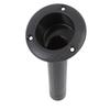 2 in 1 Boat Fishing Rod Cup Holder Strong Structure 0 15 30 Degree Adjustable 224mm Round Top Cup Holder for Yacht Ship