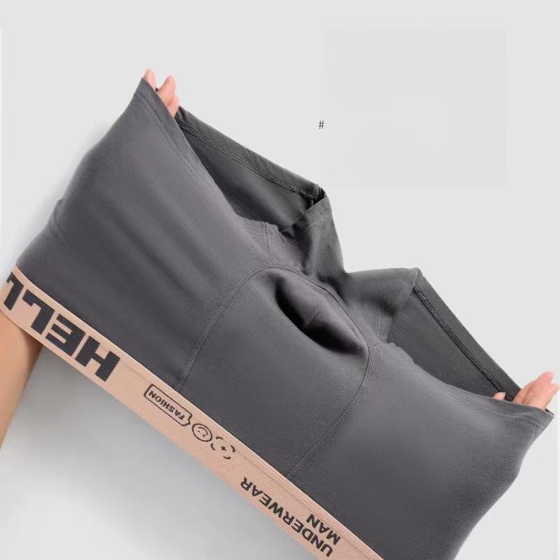 5pcs Men's Underwear for Autumn and Winter Men's Comfortable Plus Size Four Corner Pants Simple and Breathable Flat Corner Shorts Boxer Brief