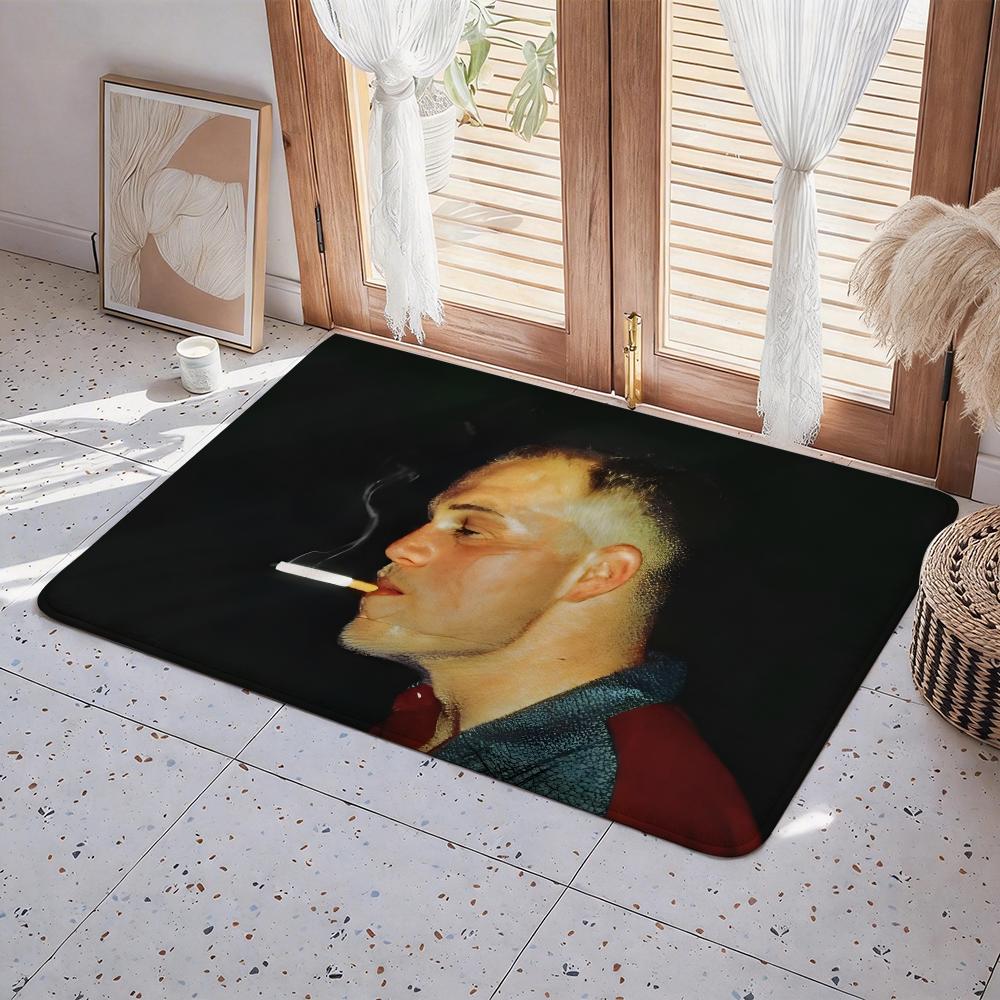 Singer Z Zach Bryan Floor Mat Eco Flannel Doormat Non Slip Odorless Indoor Floor Rug Soft Short Plush Home Mat