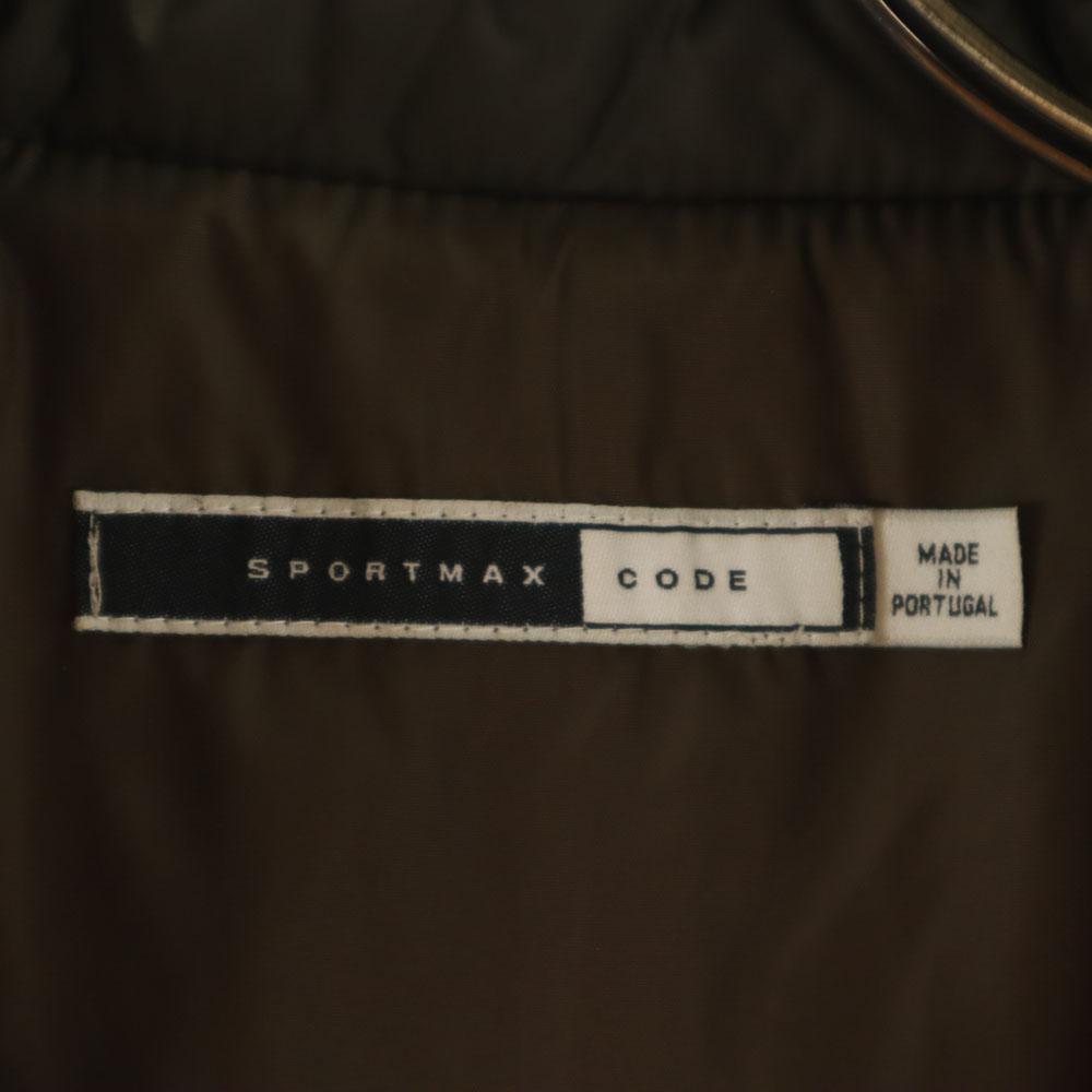 SPORTMAX CODE Made In Portugal Batting Jacket 38 Khaki Women Used