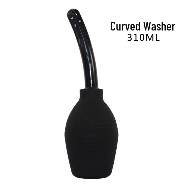 

Curved Vaginal Douche with Large Capacity for Couples - Home Enema Cleaning Device