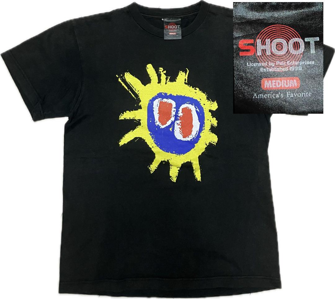 

[USED] SHOOT Screamadelica T-shirt, Medium, Black, Vintage
