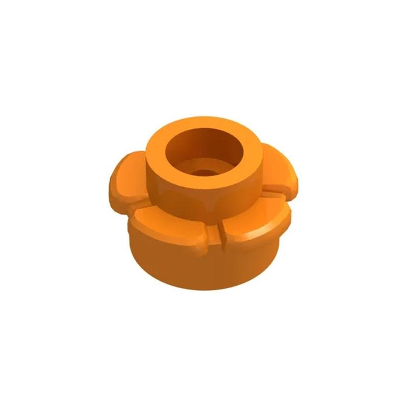 Non-Toxic 50Pcs Moc Parts 24866 Plate Round 1 X 1 With 5 Petals Compatible Bricks Diy Assmble Building Blocks Puzzle Toy Gif Particle Kid