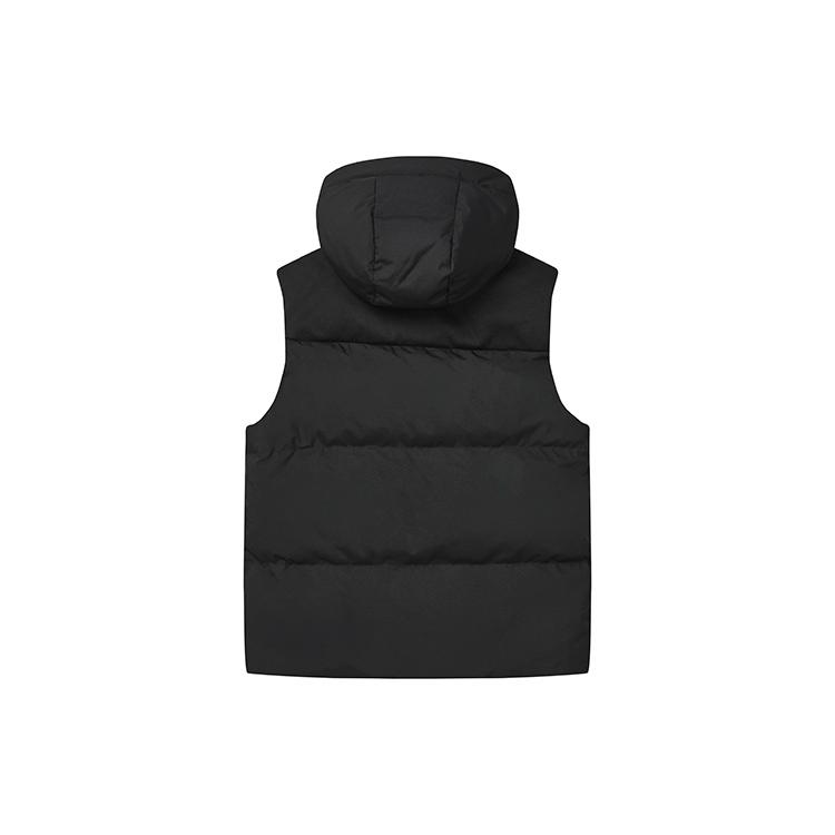 New FILA Down Vest Men's Jet Black F11M249905F-BK