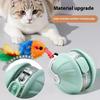 Dog Interactive Ball Toys Infrared Automatic Rolling Ball Tail Rechargeable Smart Pet Electric Toy Cat Training Imitate Mouse