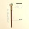 Wooden Handle Crystal Magic Wand Crystal Ball Magic Scepter Creative Fairy Stick  Holiday Gift