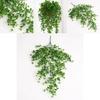 Artificial Eucalyptus Wall Hanging With 5 Fork Round Leaves For Home Decor And Photography Props