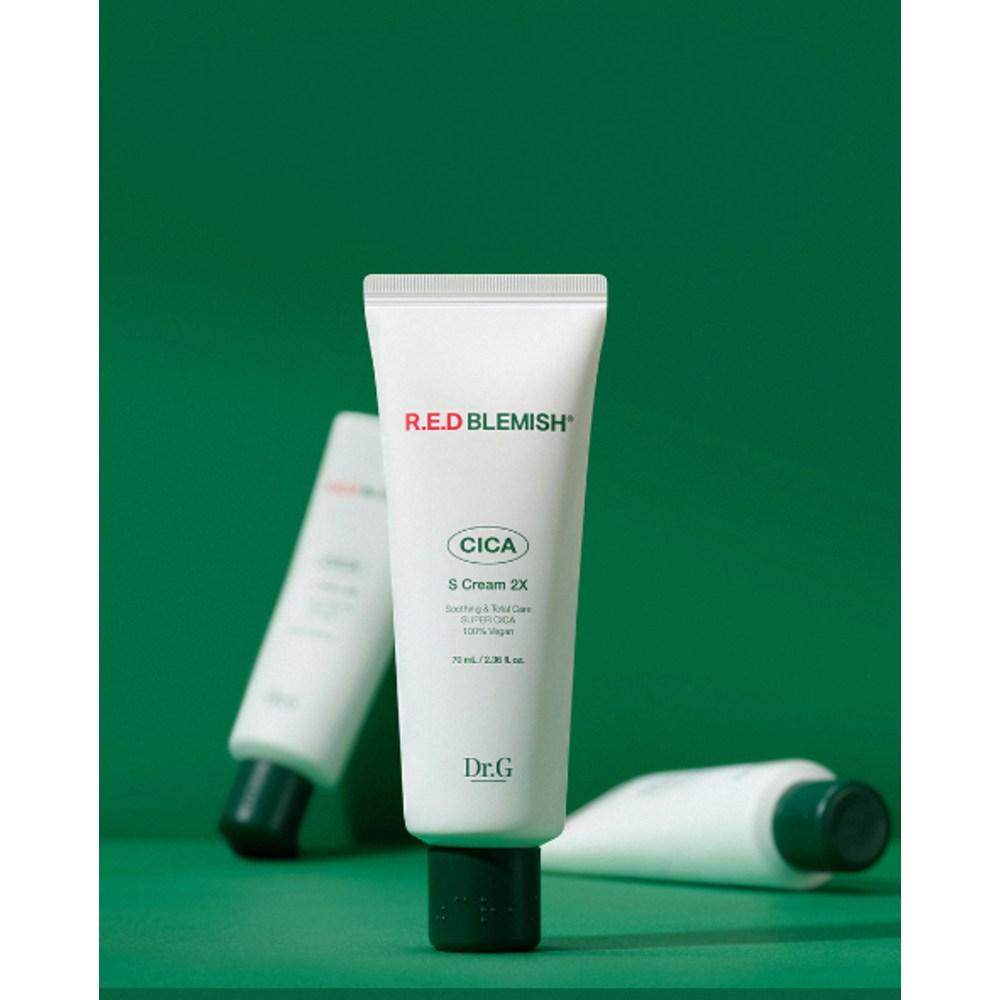 Dr.G Vegan Red Blemish Cica S Cream 2X, 70ml, 4 Units