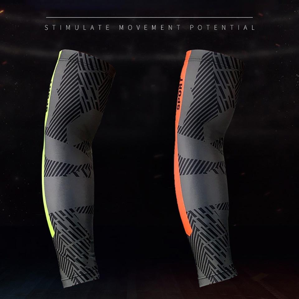 2Pcs Sport Cycling Bicycle Uv Sun Protection Cuff Cover Protective Arm Sleeve Bike Arm Warmers Sleeves