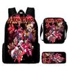 Hell Inn Hazbin Hotel Student School Bag High Value Leisure Oxford Ridge Relief Backpack