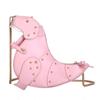 Fashion Creative Funny Three-dimensional Dinosaur Oblique Span Bag Personalized Rivet Cute Cartoon Animal Small Bag Women's Bag