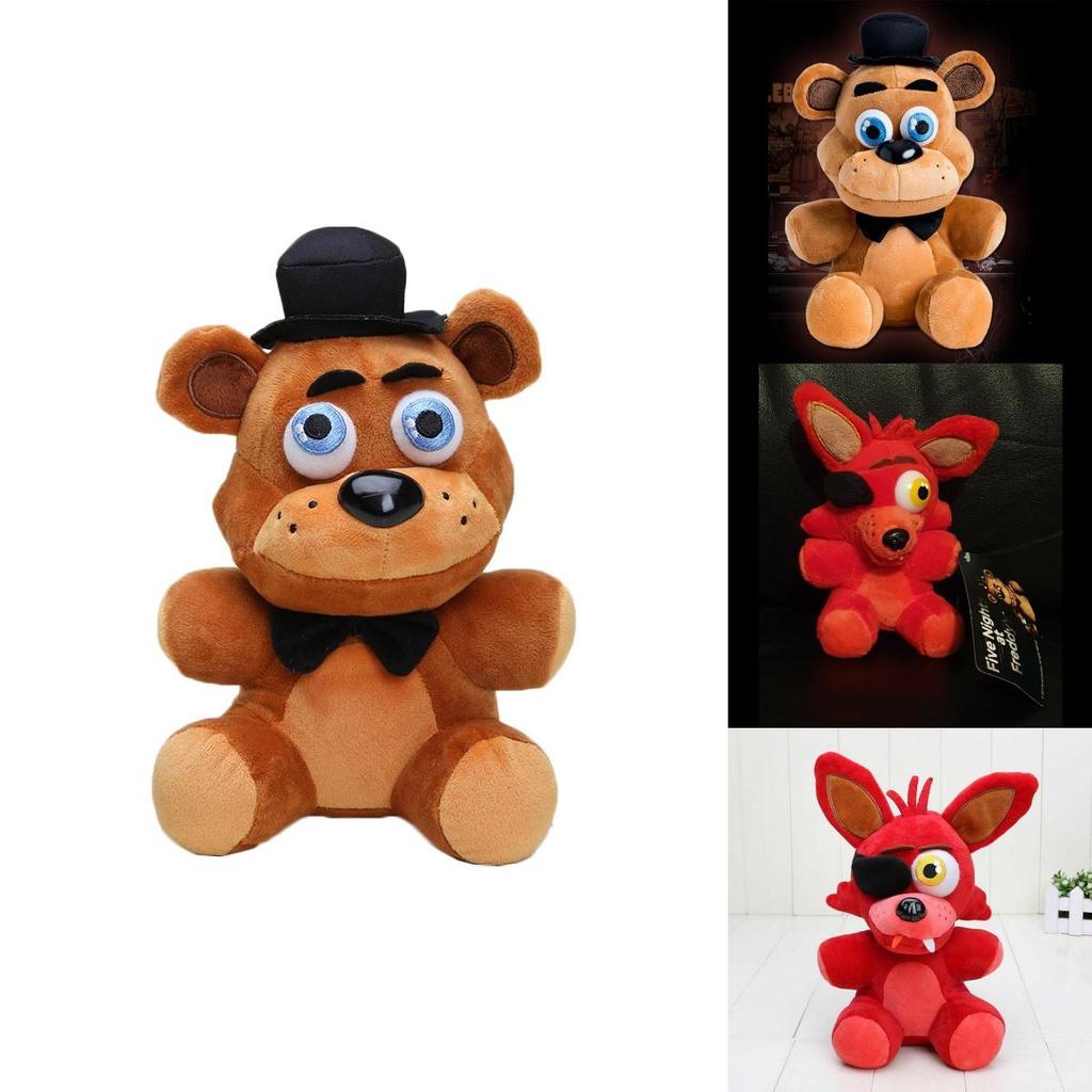 Adorable Five Nights At Freddy's Plush Toy Bear Fox Bonnie Golden For Kids Home Decor