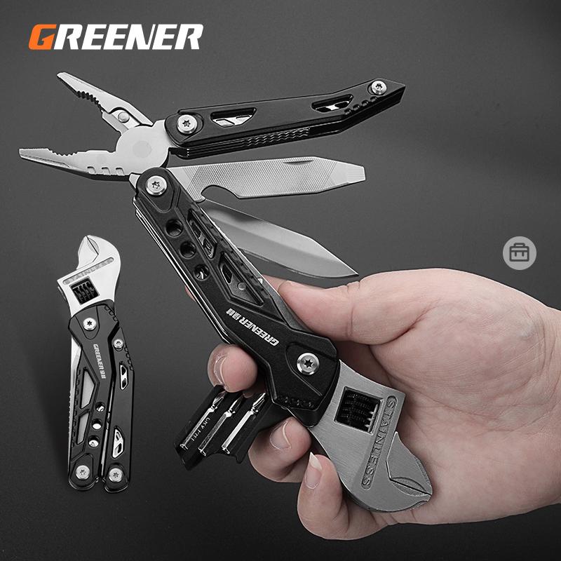 Mini Portable  Pliers Multifunction Stainless Steel Outdoor Multipurpose Steel Multi-tool Pocket Knife Pliers