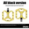 New Ultra-light Mountain Bike Pedals CNC Aluminum Alloy Polished 3 Bearing Pedals Anti-slip Bicycle Pedals