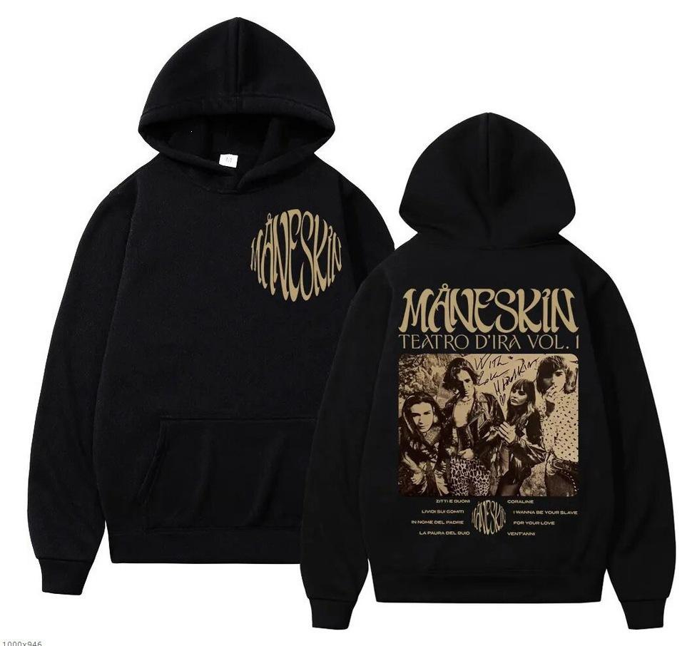 Anime Harajuku Printed Hoodie Autumn And Winter Fashion Men'S And Women'S Long-Sleeved Sweater Pullover