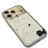Star green apple black cat applies to Apple 17Promax transparent phone case IP16 cute 15 space case 14 soft