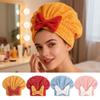 Quick Drying Hair Towel Wrap Cap Super Absorbent & Lightweight Microfiber Hair Turban for Women, Post Shower Swimming Gym
