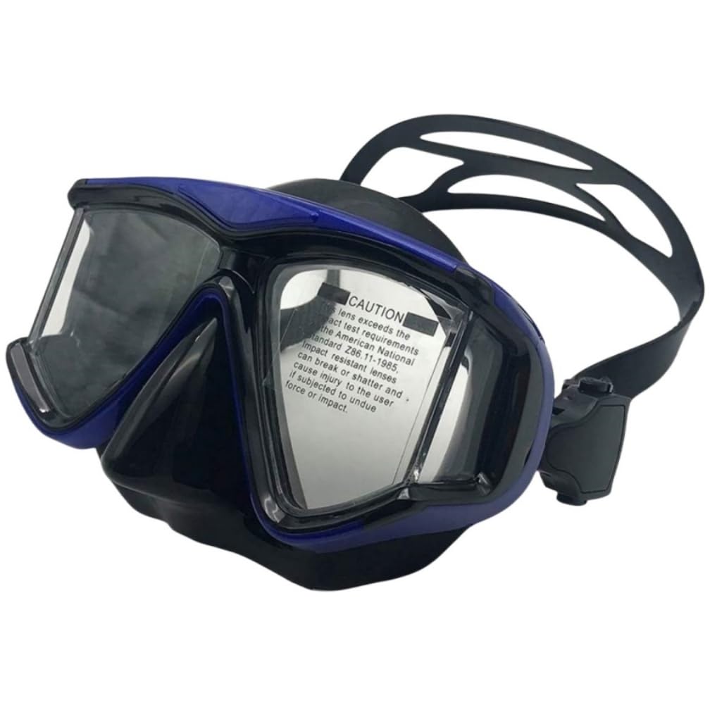 

YEESAM ART Snorkeling Prescription Lenses for Diving Swimming Resin for Children and Adults Mask, Myopia, Mask, Goggles, Wide-Angle Lenses, Unisex, синий