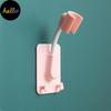 Universal Shower Head Holder Adjustable Self-Adhesive Showerhead Bracket With 2 Hooks