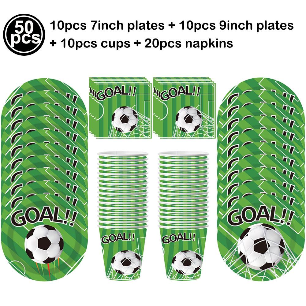 Football Balloon Birthday Decoration Boy Digital Balloon Football Trophy Aluminum Foil Balloon Birthday Party FestivalDecoration