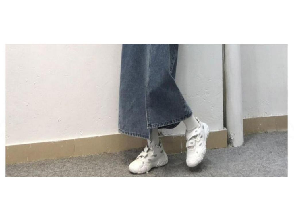 Autumn Women's Retro Loose-Fit Denim Overall Dress with Irregular Slit