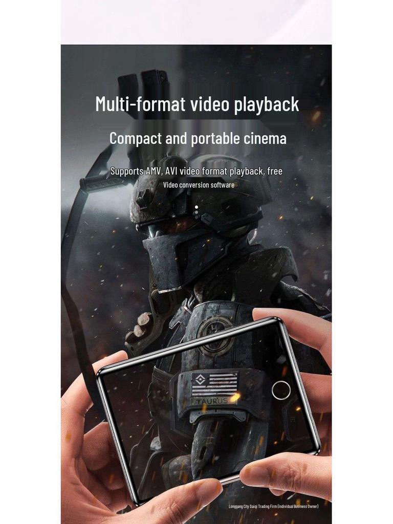 Tragbarer Touchscreen MP4/MP3 Bluetooth Player mit Englisch-Wörterbuch für Studenten