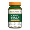 Pure Nutrition Ginkgo Biloba | Gingko Biloba Capsules Supports Memory, Better Concentration | 24% Flavone Glycosides Helps Reduce Stress & Impro