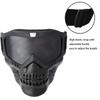 [Ongwan] Totenkopf Motorradbrille Unisex Outdoor Abnehmbare Motorradbrille Helm Motorrad Ski Sport Rennen (Grau)