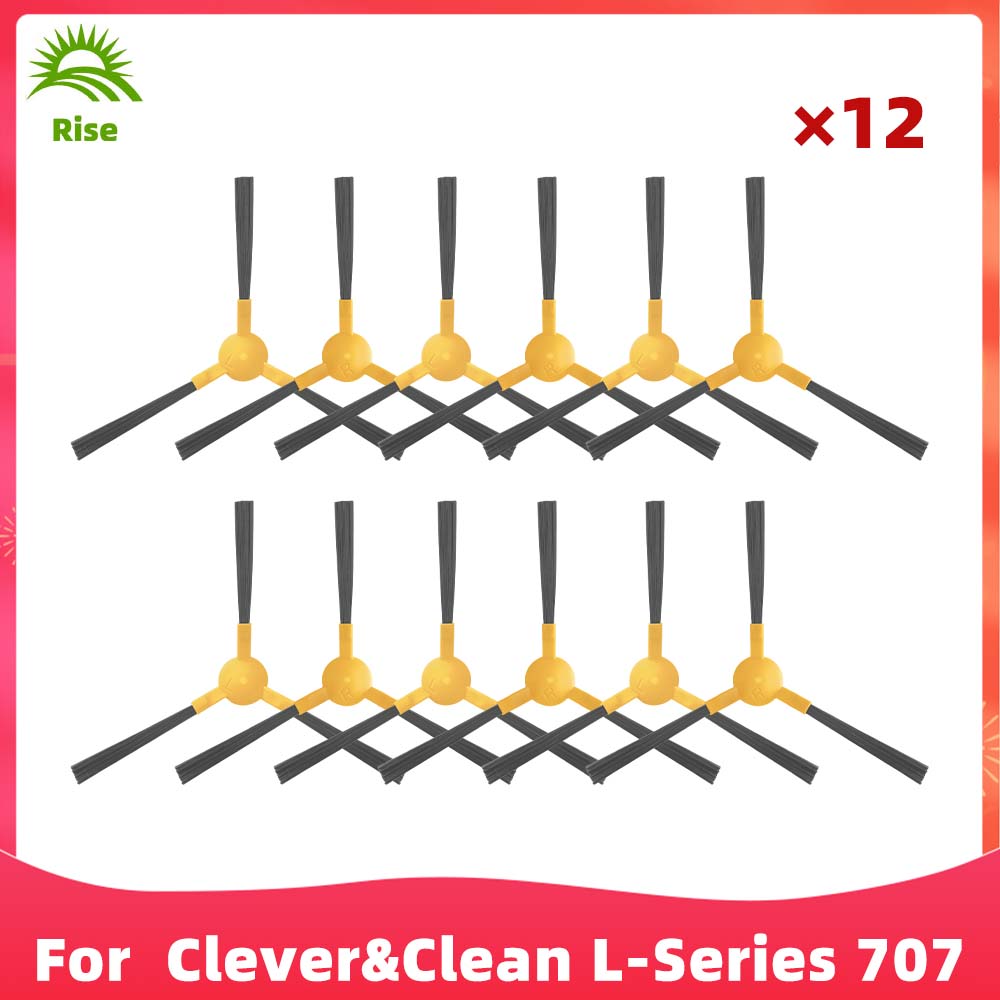 Fit For Clever and Clean L-Series 707 Robot Vacuums Roller Side Brush Hepa Filter Mop Cloths Spare Part Accessory Replacement