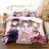 Chieri Ogata Bettwäscheset Einzelbett Twin Full Queen King Size Bettset Erwachsener Kind Schlafzimmer Bettbezugsets Anime Bettwäscheset